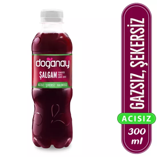 Doğanay Şalgam Suyu Acısız 300 ml X 24 Adet