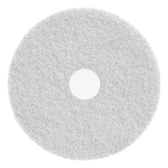 Diversey Taski Americo Pad Beyaz Renk 17” / 43 cm Süper Polisaj Yer Yıkama Pedi 5 Adet/Koli