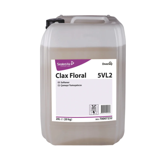 Diversey Clax Floral 5VL2 20 L Çamaşır Yumuşatıcı