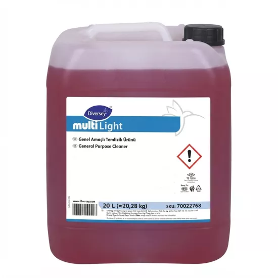 Diversey Multi Light Genel Amaçlı Temizlik Ürünü 20L