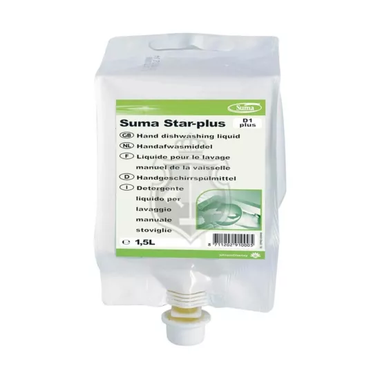 Diversey Suma Star-plus D1t-plus Elde Bulaşık Yıkama Deterjanı 1.5L