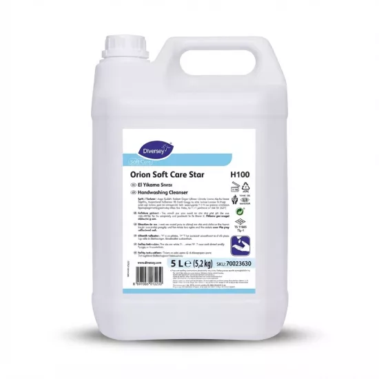 Diversey Orion SoftCare Star H100 Sıvı El Sabunu 5 L