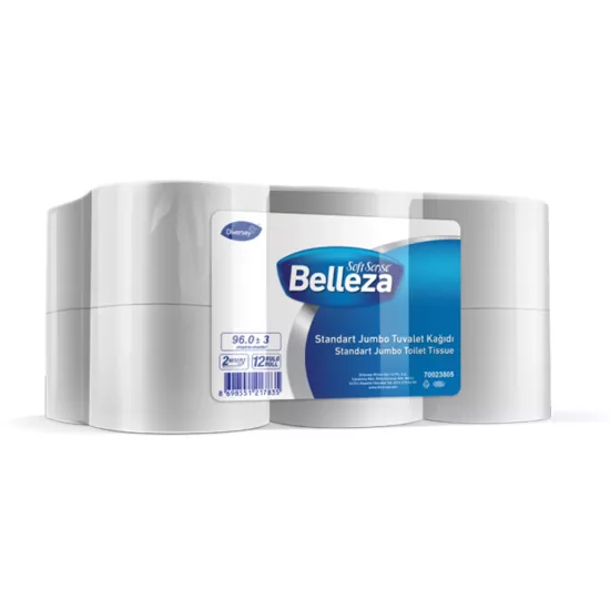 Diversey Belleza Standart Jumbo Tuvalet Kağıdı 96m X 12 Adet