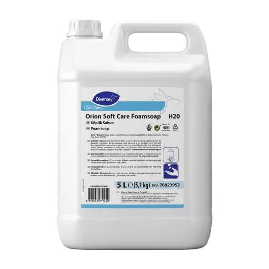 Diversey SoftCare Orion Soft Care Foamsoap H20 Köpük Sabun 5 L | Profesyonel El Sabunu