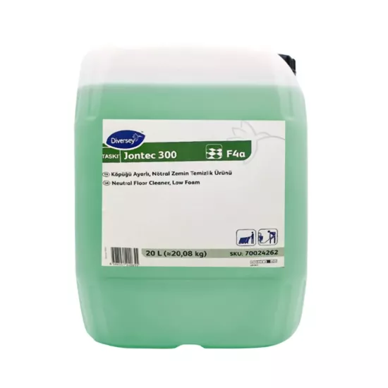 Diversey Taski Jontec 300 F4A Nötral Zemin Temizlik Deterjanı 20 L