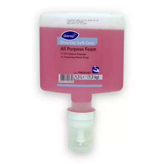 Diversey Soft Care All Purpose Foam Kartuş Köpük Sabun 1,3L