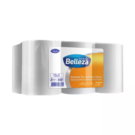 Diversey Belleza Optimal Tek Çekmeli Havlu 72m X 6 Adet