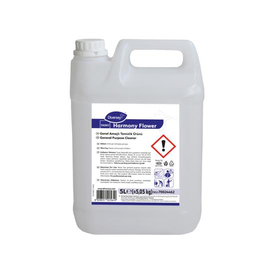 Diversey Taski Harmony Flower Parfümlü Genel Temizlik Maddesi 5 L