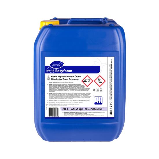 Diversey Suma Easyfoam Klorlu Köpük Deterjan 20L