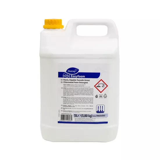 Diversey Suma Easyfoam Klorlu Köpüklü Temizlik Ürünü 5 L / 5,8 kg