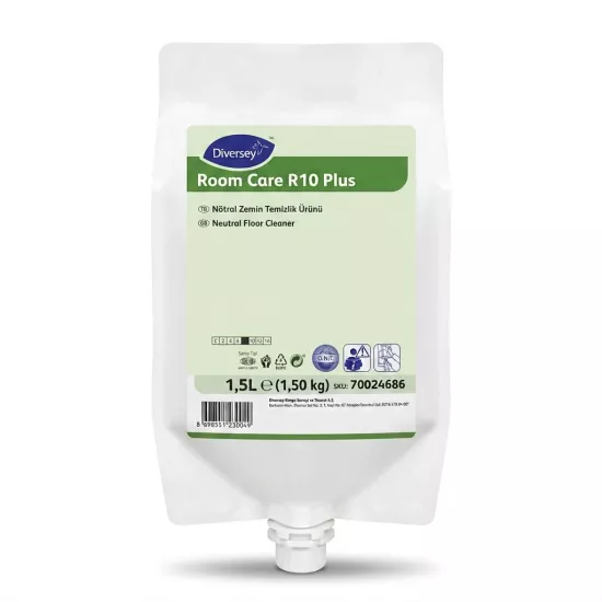 Diversey Room Care R10 Plus Konsantre Nötral Zemin Temizleyici 1.5 L