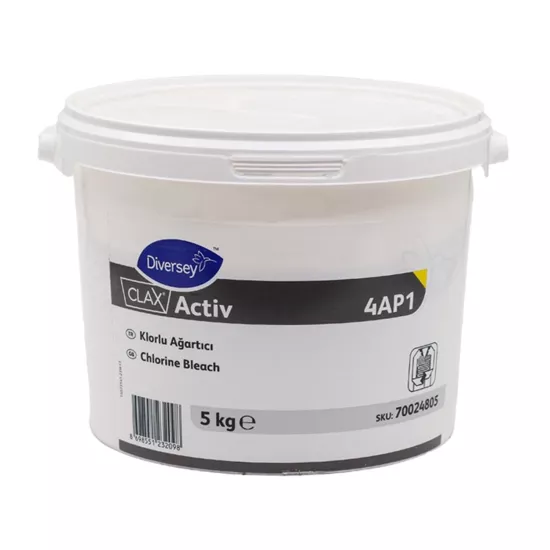 Diversey Clax Activ 4AP1 Klorlu Ağartıcı 5 Kg