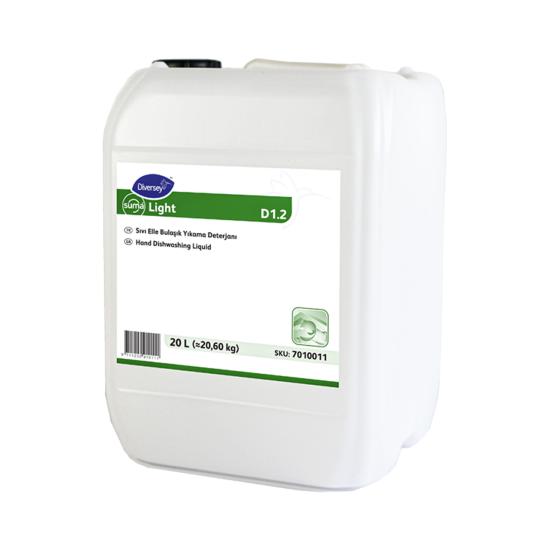 Diversey Suma Light D1.2 Elde Bulaşık Yıkama Deterjanı 20 L