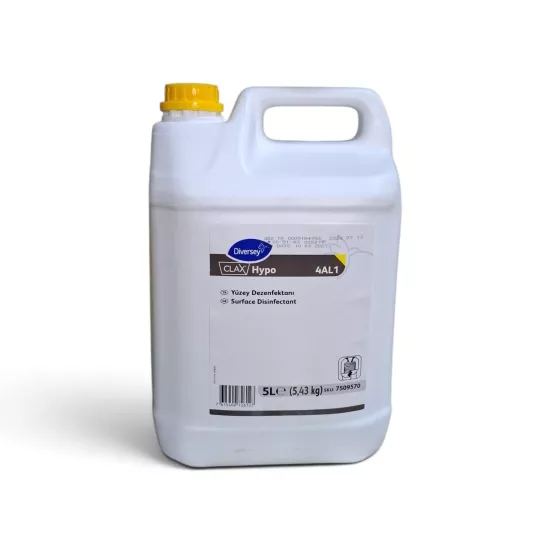 Diversey Clax Hypo 4AL1 Klorlu Ağartıcı 5 L