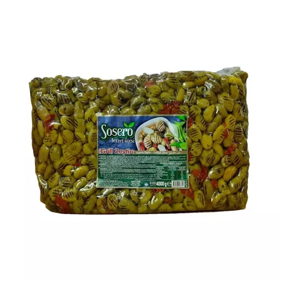 Sosero Izgara Zeytin Vakum 4 Kg