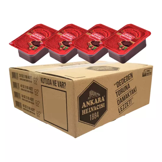 Ankara Helvacısı Kakaolu Fındık Kreması 20 g X 120 Adet (Kolisiyle)