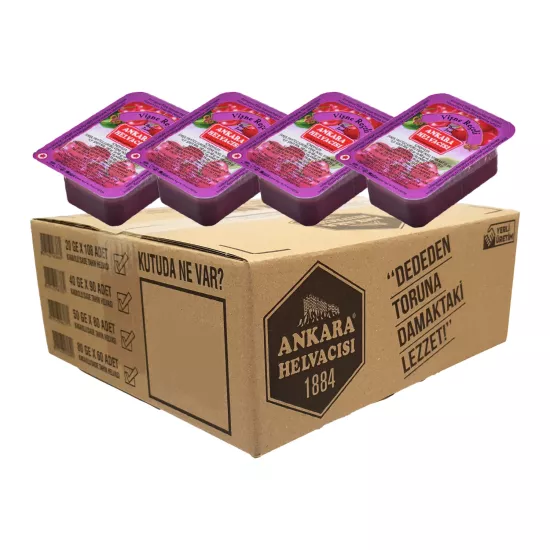 Ankara Helvacısı Vişne Reçeli 20 g x 120 Adet (Kolisiyle)