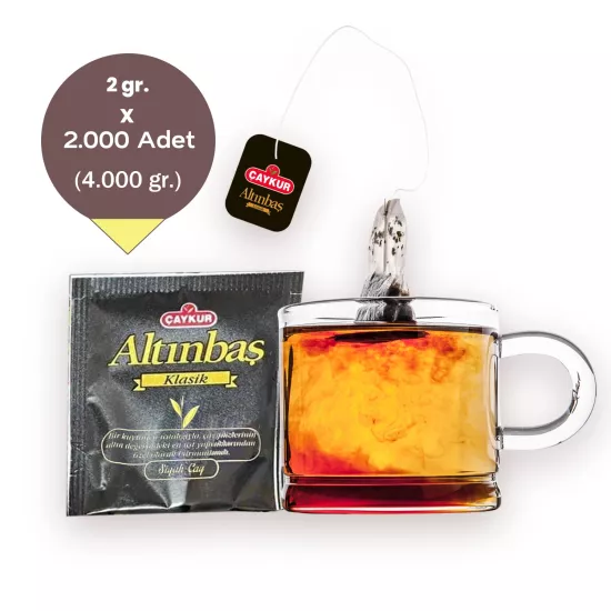 Çaykur Altınbaş Bardak Süzen Poşet Çay 2g X 2.000 Adet