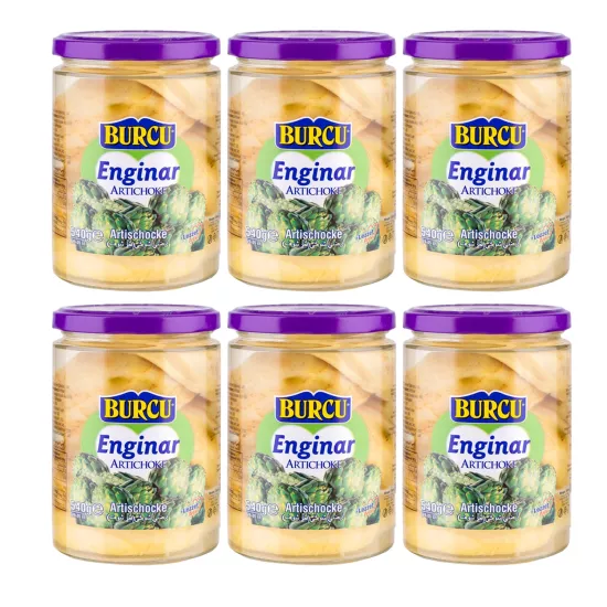 Burcu Enginar 540g X 6 Adet