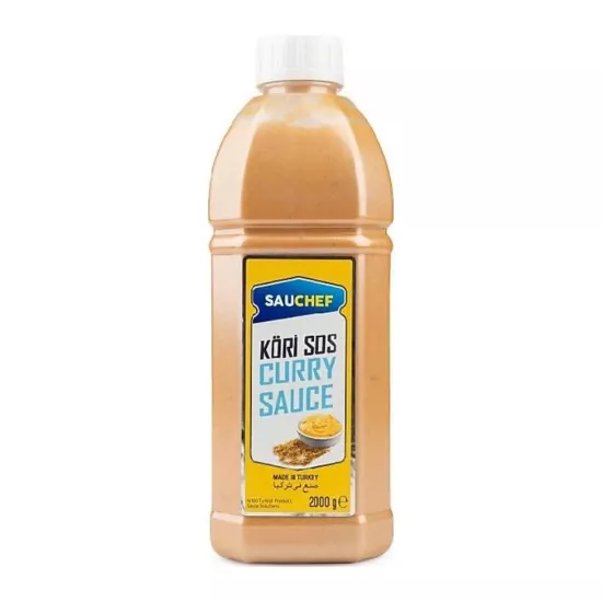 Sauchef Köri Sos 2000 g / Curry Sauce Helal Sertifikalı