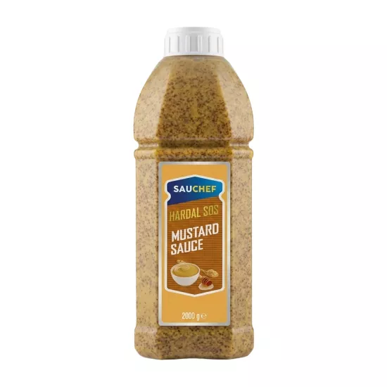 Sauchef Hardal Sos 2000 g / Mustard Sauce