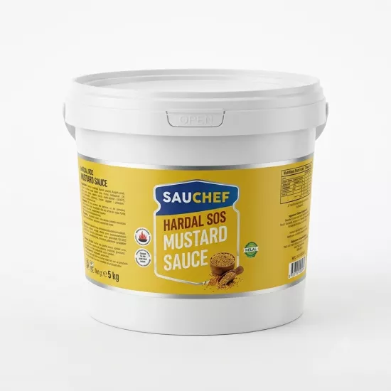 Sauchef Hardal Sos 5 Kg / Mustard Sauce