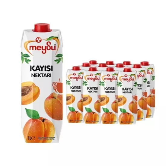 Meysu Kayısı Nektarı 1 Lt.*12 Adet
