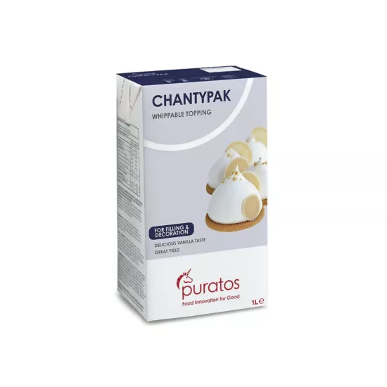 Puratos Chantypak Bitkisel Sıvı Krem Şanti 1 Kg.