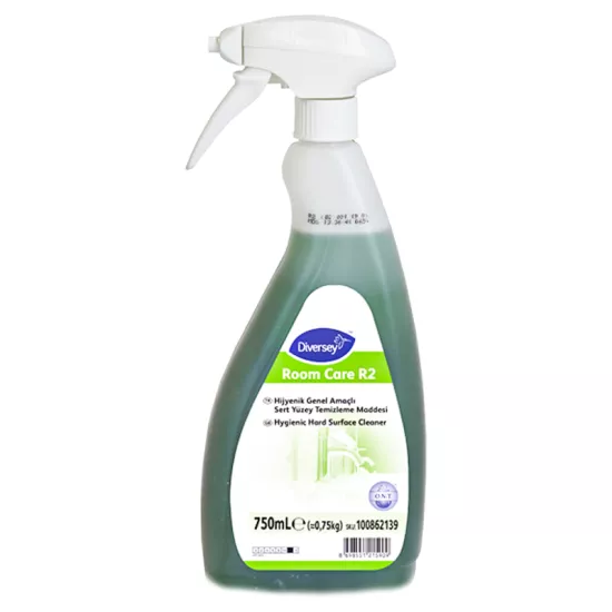 Diversey Room Care R2 Çok Amaçlı Hijyenik Yüzey Temizleyici 750 ML X 6 Adet