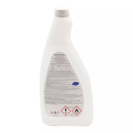 Diversey Suma Quick D4.1 Alkol Bazlı Yüzey Temizleyici 750ml