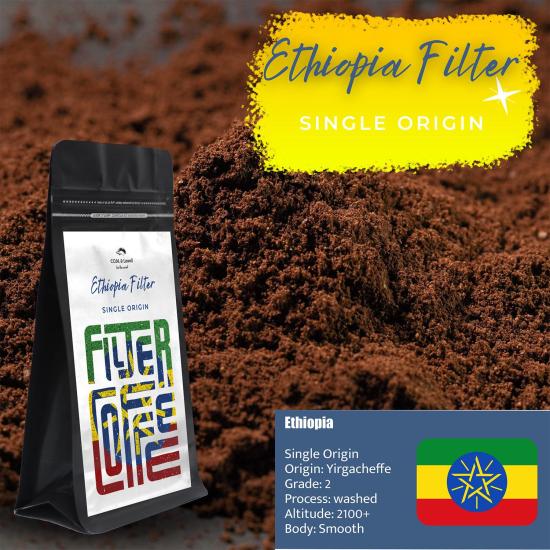 C.O.M. & Lowell - Ethiopia Filter Coffee 250 Gr.