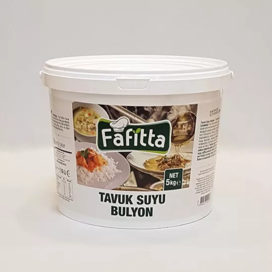 Fafitta Tavuk Suyu Bulyon 5 Kg.  (Kova)