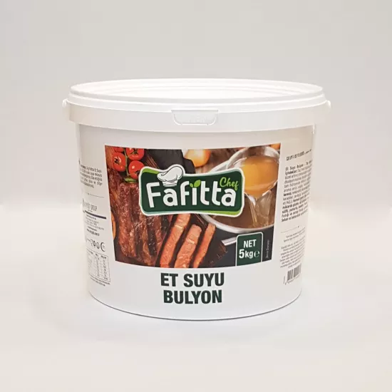 Fafitta Et Suyu Bulyon 5 Kg. (Kova)