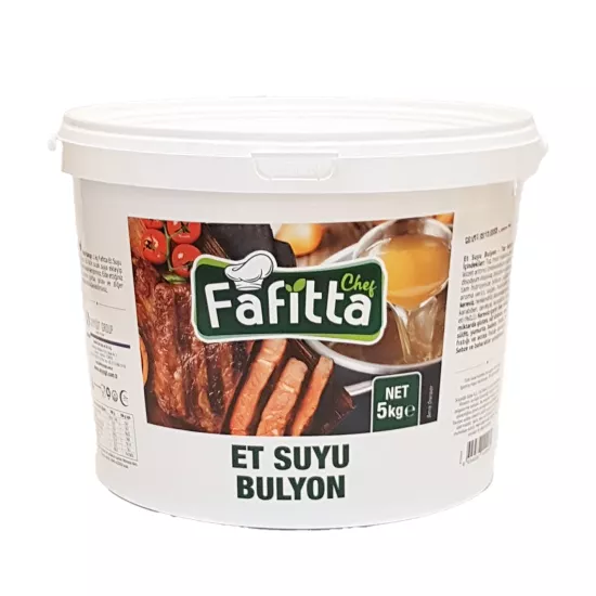 Fafitta Et Suyu Bulyon 5 Kg. (Kova)