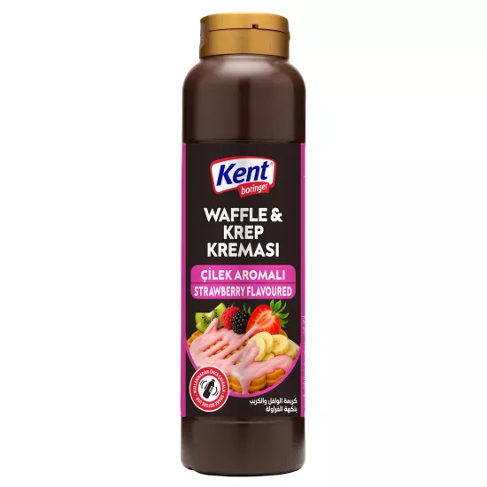 Kent Boringer Çilek Aromalı Waffle & Krep Kreması 1 L
