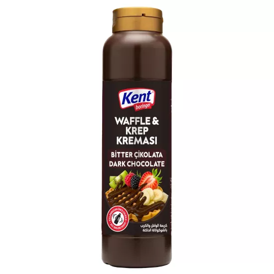 Kent Boringer Bitter Çikolatalı Waffle & Krep Kreması 1 L