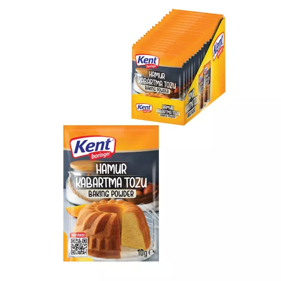 Kent Boringer Hamur Kabartma Tozu 10gr.*36’lı