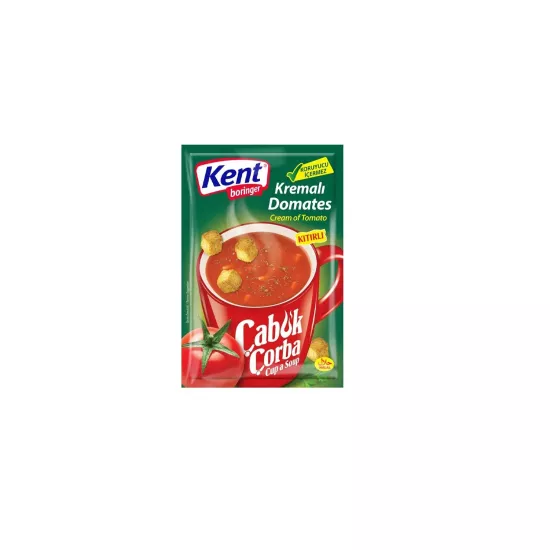 Kent Boringer Çabuk Çorba Kremalı Domates 22g X 24 Adet