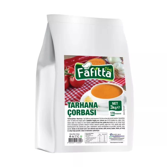 Fafitta Tarhana Çorbası 3 Kg (Folyo)