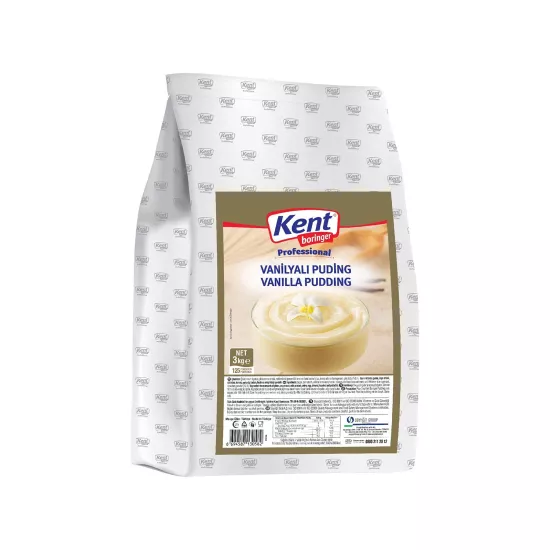 Kent Boringer Vanilyalı Puding 3 Kg