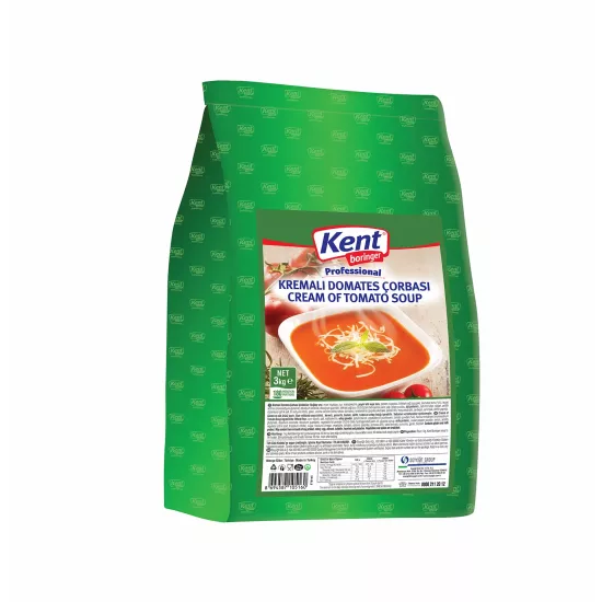 Kent Boringer Kremalı Domates Çorbası 3 Kg