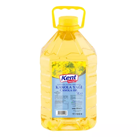 Kent Boringer Kanola Yağı 5 Lt Pet