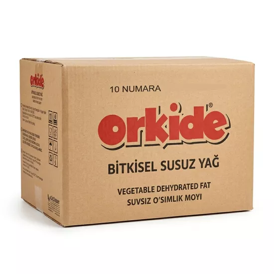 Orkide Bitkisel Susuz Yağ 20 Kg 10 Numara Tek Blok