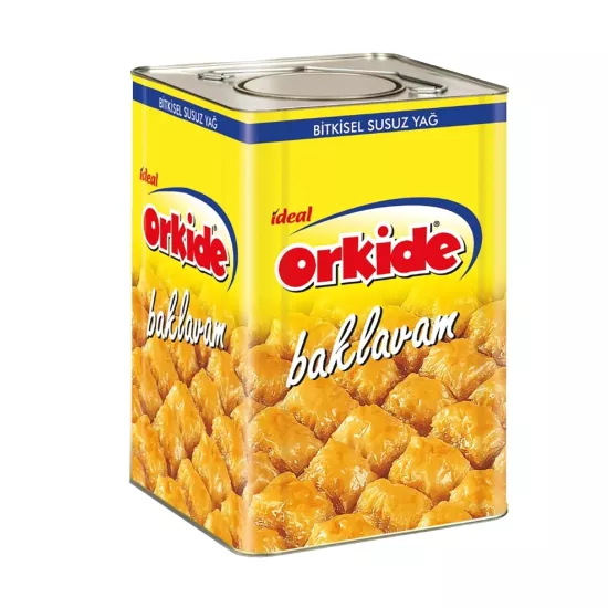 Orkide Tereyağ Aromalı Baklavam Bitkisel Susuz Yağ 18 Lt. - Ücretsiz Kargo