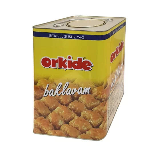 Orkide Tereyağ Aromalı Baklavam Bitkisel Susuz Yağ 18 Lt. - Ücretsiz Kargo