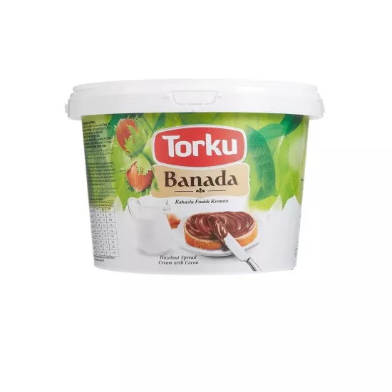 Torku Banada Kakaolu Fındık Kreması 2,5 Kg - Ücretsiz Kargo