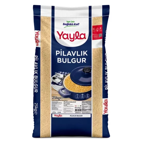 Yayla Pilavlık Bulgur 25 Kg Durum Buğdayı