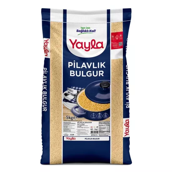 Yayla Pilavlık Bulgur 5 Kg Durum Buğdayı