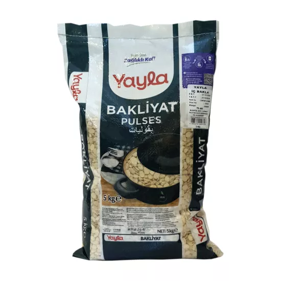 Yayla İç Bakla 5 Kg - Orta Boy 1. Sınıf