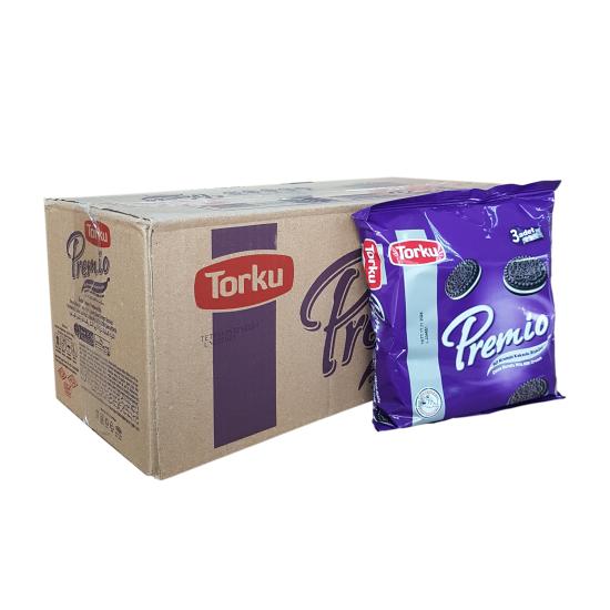 Torku Premio Oreo Süt Kremalı Kakaolu Bisküvi 86 g x 24 Adet (2064 g Koli)